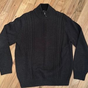 Zip Up Casual Sweater